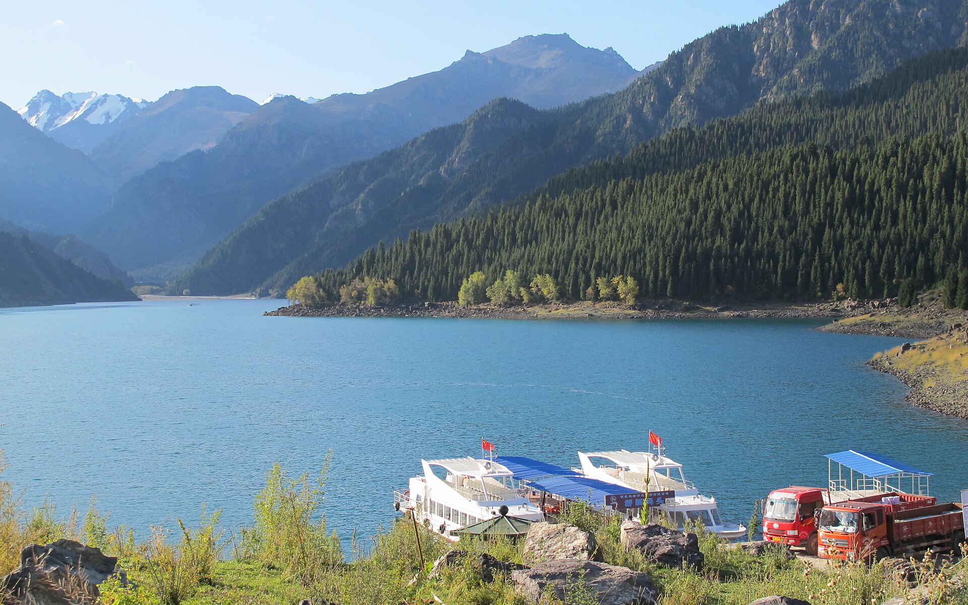 Heavenly Lake of Tianshan